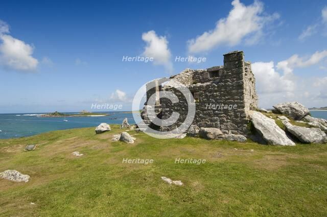 Old Blockhouse, Tresco, Isles of Scilly, Cornwall, 2009.  Artist: Historic England Staff Photographer.