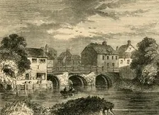 Old Bow Bridge c1876. Creator: Unknown