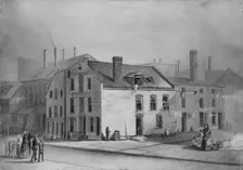Old Brewery, Five Points Mission, New York, 1870. Creator: F. A. Mead