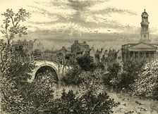 Old Bridge Over the Lake, Regent's Park, in 1847 (c1876). Creator: Unknown