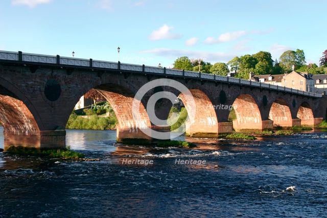 Old Bridge, Perth, Scotland. Creator: Peter Thompson.