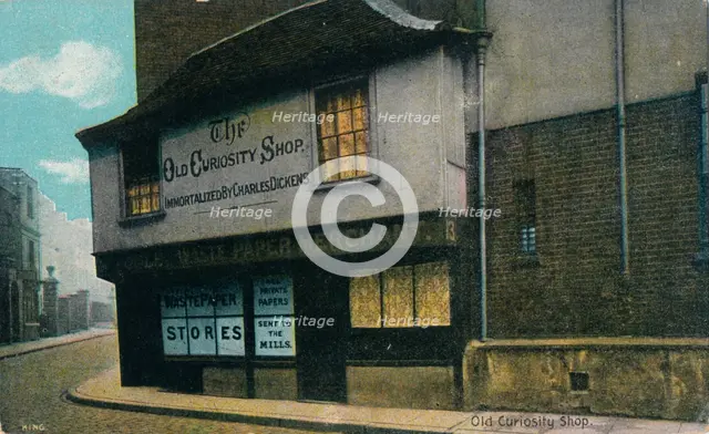 'Old Curiosity Shop', c1910.  Artist: Unknown.