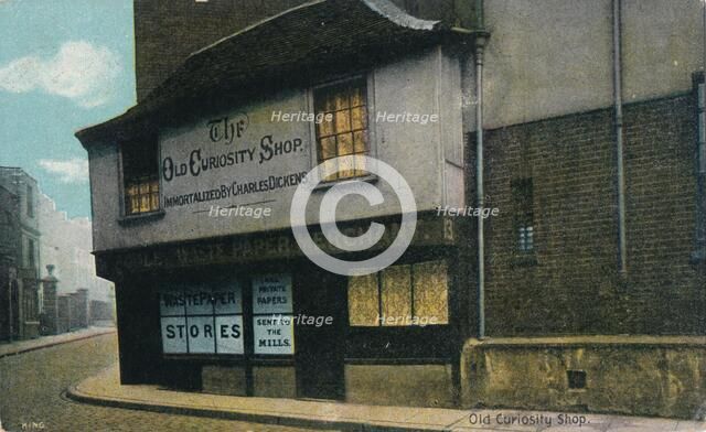 'Old Curiosity Shop', c1910.  Artist: Unknown.
