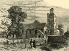 Old Camberwell Church in 1750 (c1878). Creator: Unknown