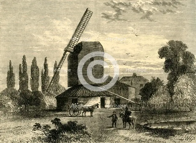 'Old Camberwell Mill', (c1878). Creator: Unknown.