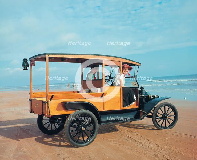 Old car Ford model T.
