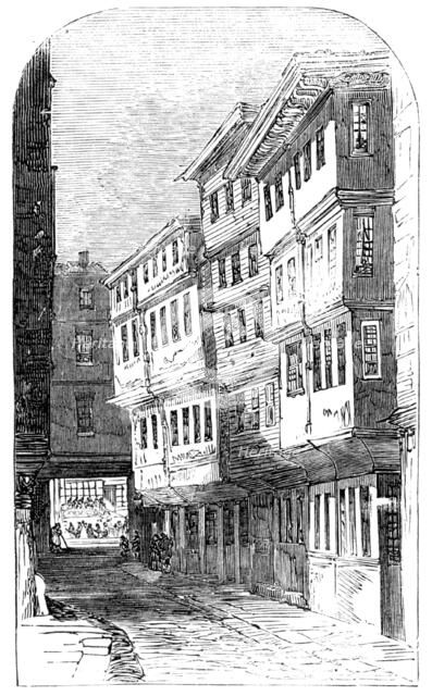 Old Chambers in Middle-Temple-Lane, 1857. Creator: Unknown.