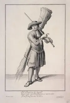 Old Chaires to mend Cries of London, (1688?). Artist: Anon