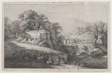 Old Chapel at Châtillon-d'Azergues, 1799. Creator: Jean-Jacques de Boissieu