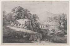 Old Chapel at Châtillon-d'Azergues, 1799. Creator: Jean-Jacques de Boissieu