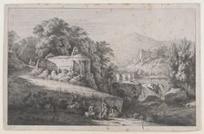 Old Chapel at Châtillon-d'Azergues, 1799. Creator: Jean-Jacques de Boissieu