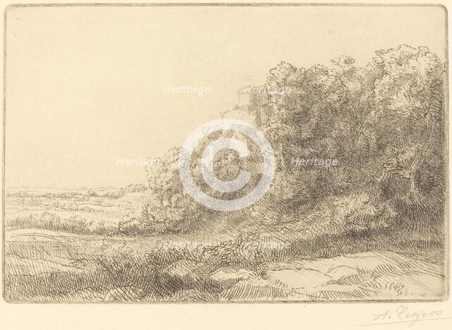 Old Chateau (Un vieux chateau). Creator: Alphonse Legros.