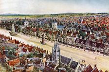 Old Cheapside, about 1580 (c1900-1920)