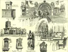 Old Chelsea Church, recently restored 1886. Creator: Unknown