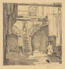 Old Chinatown, San Francisco, 1904. Creator: Frederick Childe Hassam