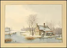 Old Church. Artist: Mánes, Antonin (1784-1843)