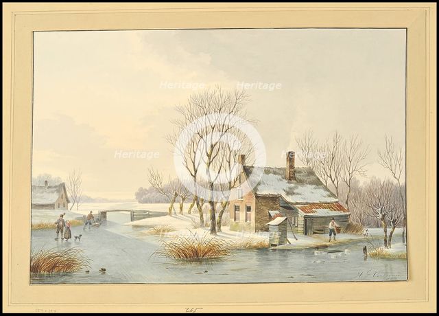 Old Church. Artist: Mánes, Antonin (1784-1843)