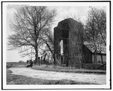 Old Church, Jamestown, Va., c1902. Creator: William H. Jackson