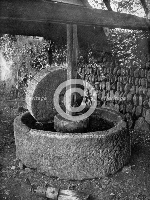 Old cider mill, Cornwall, c1920. Artist: Gibson & Son