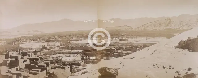 Old city of Kabul from Asmai, Afghanistan, c1880. Creator: John Burke.