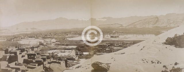 Old city of Kabul from Asmai, Afghanistan, c1880. Creator: John Burke.