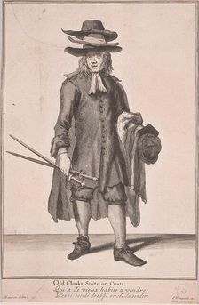 Old Cloaks Suits or Coats Cries of London, (c1688?). Artist: Anon