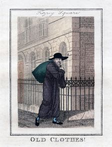 Old Clothes! Fitzroy Square, London, 1805