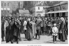 Old Clothes Market, Moscow c19th century