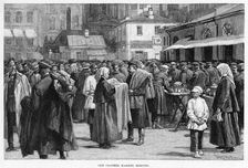 Old Clothes Market, Moscow c19th century