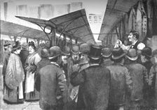 Old Clothes Market, Houndsditch 1891. Creator: William Luker