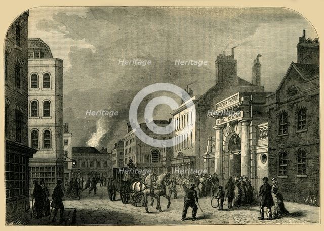 'Old Cockspur Street', (1881). Creator: Unknown.