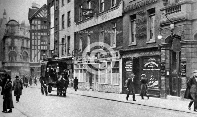 Old Compton Street, Soho, London, 1926-1927. Artist: Unknown