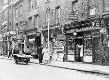Old Compton Street, Soho, London. Creator: Herbert Felton