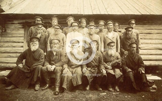 Old Cossacks, 1909. Creator: Nikolai Georgievich Katanaev.