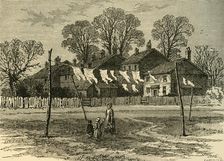 Old Cottages on Back Common (c1878). Creator: Unknown