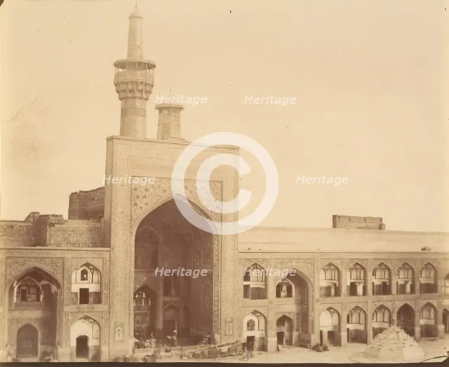 [Old Court of Imam Riza MESHED], 1840s-60s.