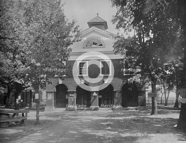 'Old Court House, Bowling Green, Virginia', c1897. Creator: Unknown.