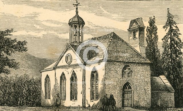 'Old Crathie Church, Balmoral: Now The Site of the New Church', c1897. Creator: Unknown.