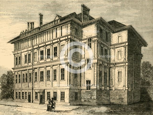 'Old Craven House, 1800', (1881). Creator: Unknown.