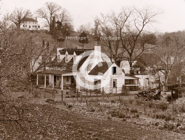Old Dunbar Quarters, Falmouth, Stafford County, Virginia, between 1927 and 1929. Creator: Frances Benjamin Johnston.