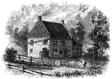 Old Dutch house, Long Island, New York, 18th century (c1880)