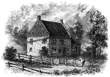 Old Dutch house, Long Island, New York, 18th century (c1880)