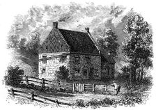 Old Dutch house, Long Island, New York, 18th century (c1880)