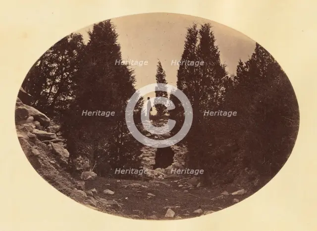 Old Emplacement, West Point, late 1860s. Creator: George K. Warren (American, 1834-1884).