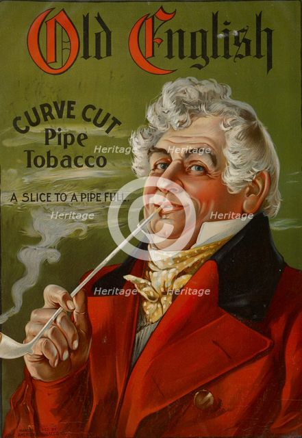 Old english curve cut pipe tobacco, c1899. Creator: Unknown.