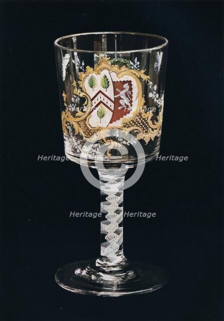 'Old English Glass Goblet', c1775. Artist: Unknown.