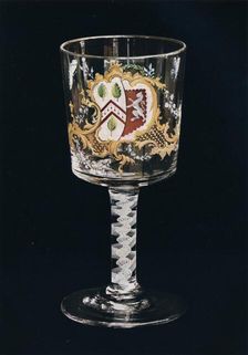 Old English Glass Goblet c1775