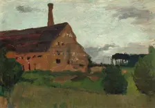 Old Factory, 1900. Creator: Paula Modersohn-Becker