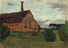 Old Factory, 1900. Creator: Paula Modersohn-Becker