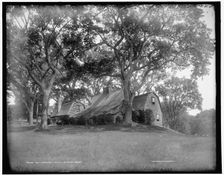 Old Fairbanks House, Dedham, Mass., c1899. Creator: Unknown